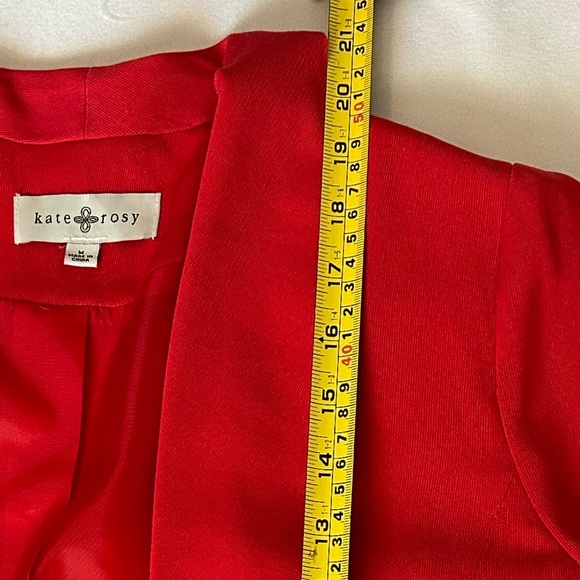 Kate & Rosy Rose Red Blazer - Picture 2 of 8